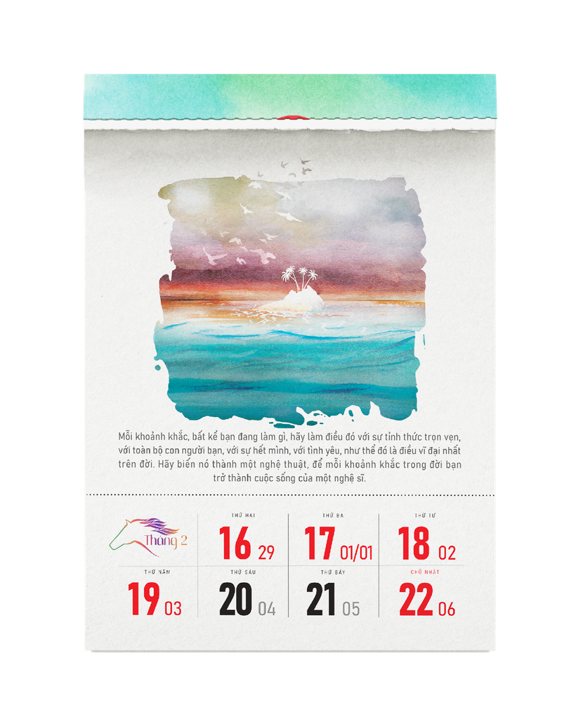 Osho Calendar 2026 - Bộ lịch tuần Osho