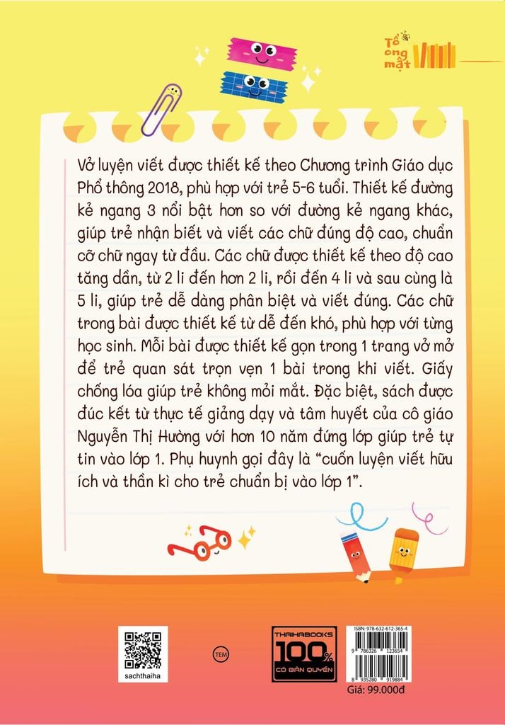 Luyện viết - Hành trang giúp bé tự tin vào lớp 1