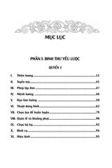 [Đặt trước] Binh thư yếu lược