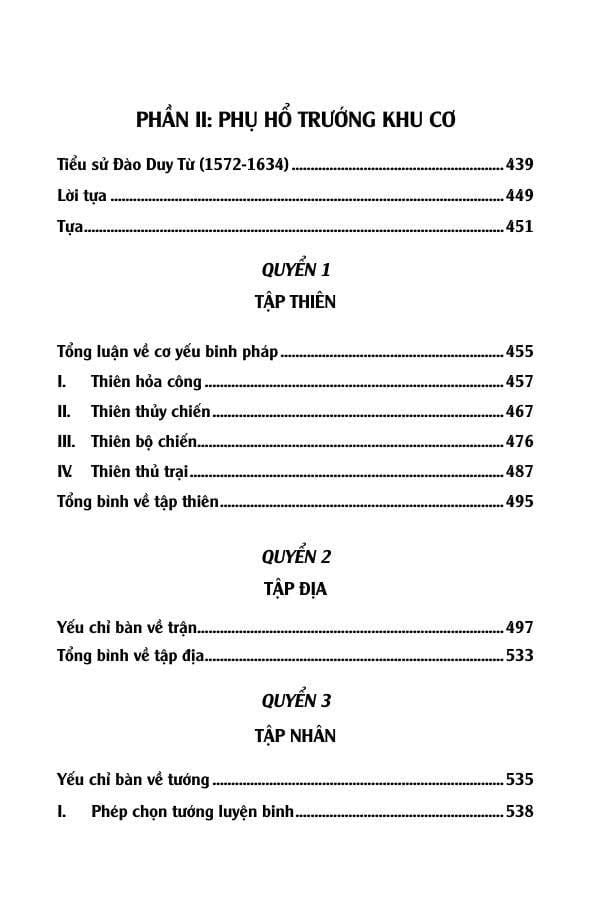 [Đặt trước] Binh thư yếu lược
