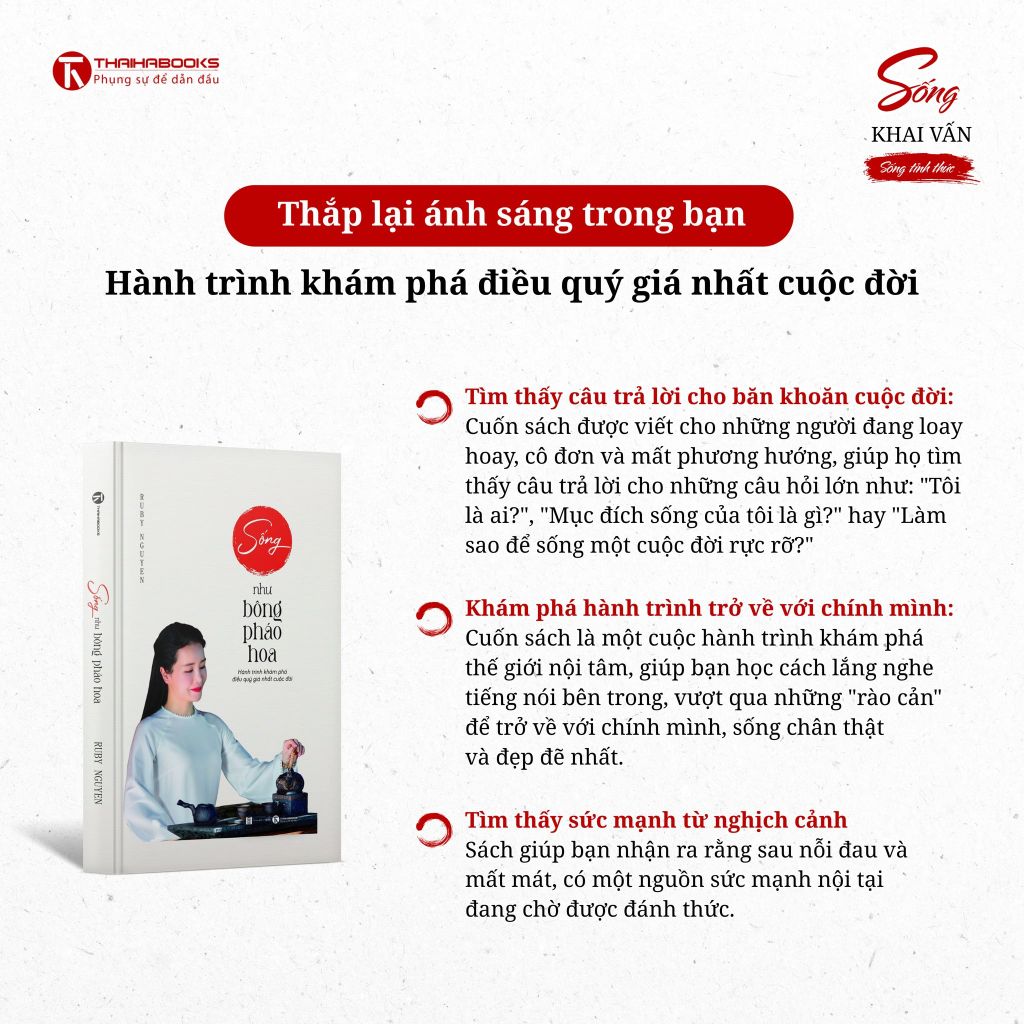 Bộ sách Sống khai vấn - Sống tỉnh thức
