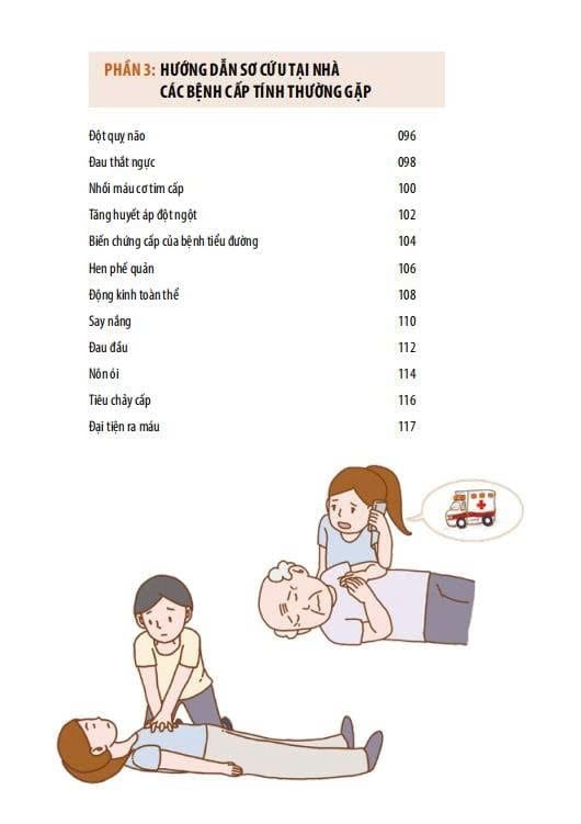 [Đặt trước] Sổ tay sơ cứu trong gia đình