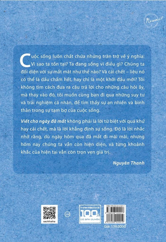 Viết cho ngày đã mất