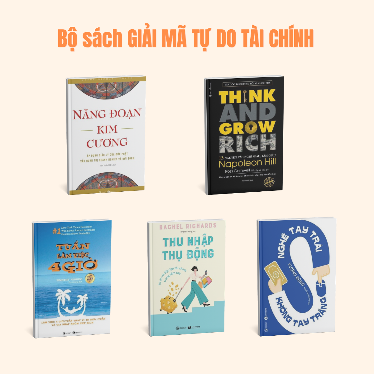 Bộ sách Giải mã tự do tài chínhBộ sách Giải mã tự do tài chính