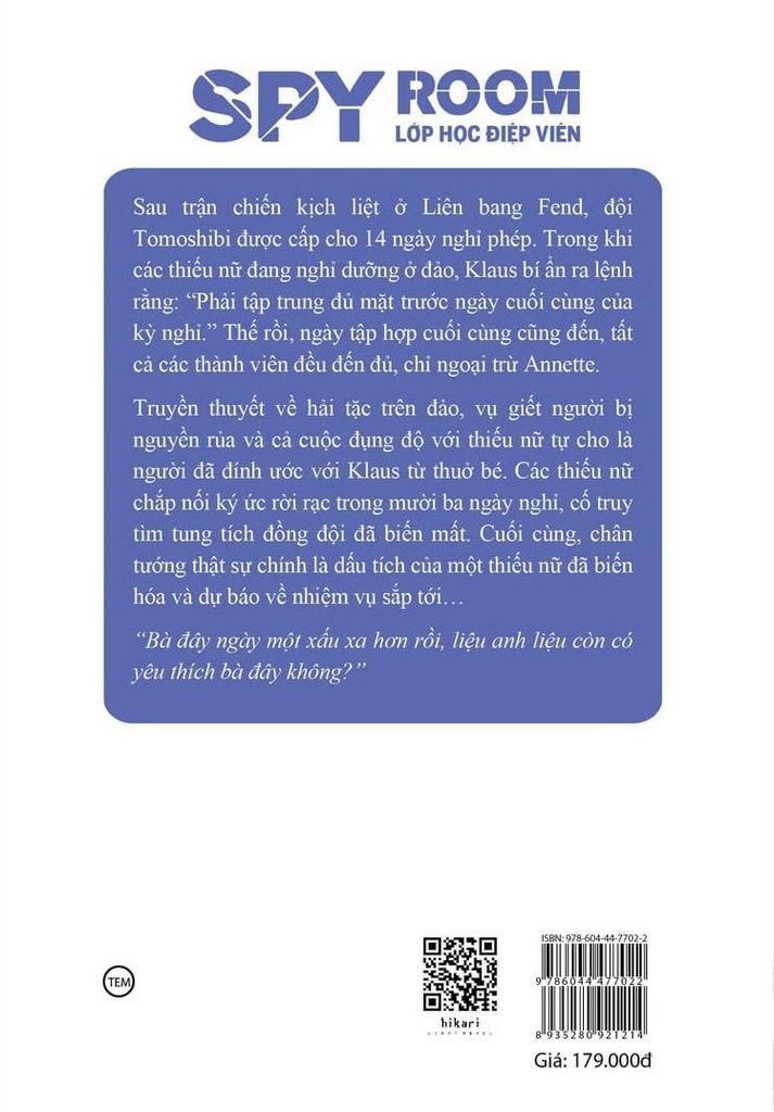 Spy room - Lớp học điệp viên 9 (đặc biệt)