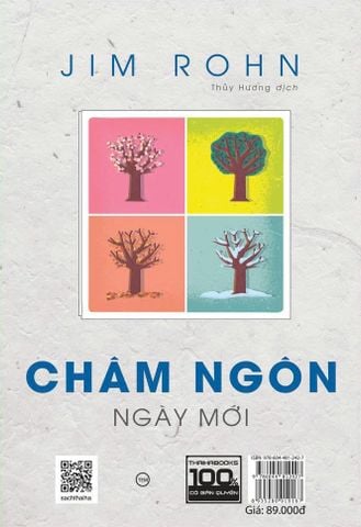 Bốn mùa cuộc sống - Châm ngôn ngày mới (Tái bản 2025)