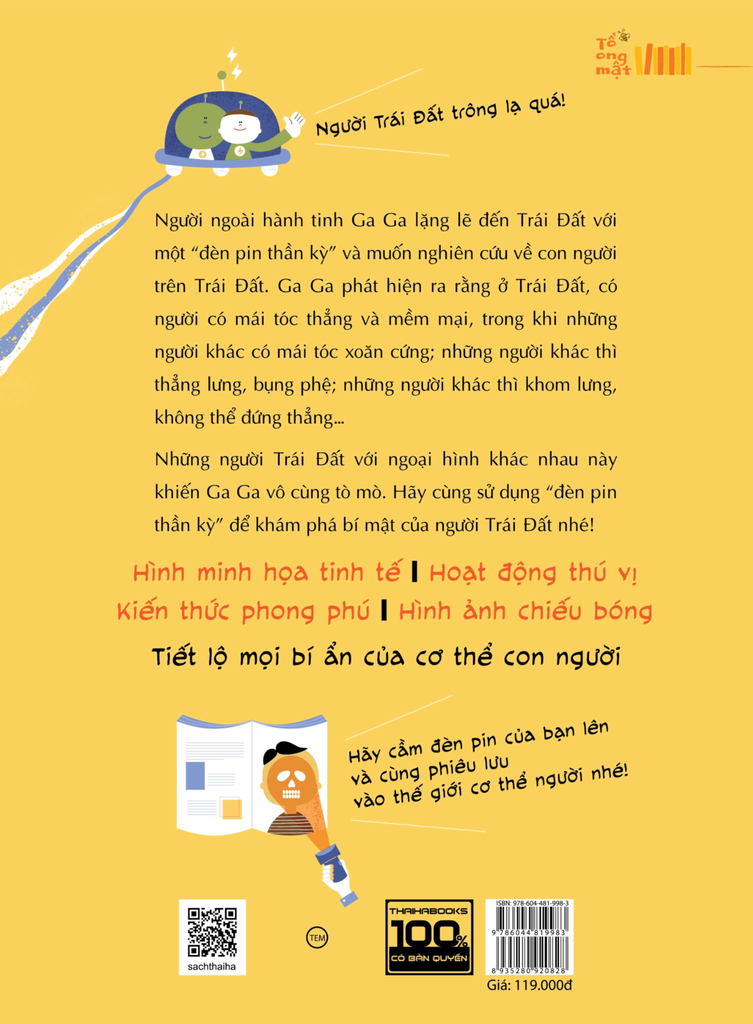 Đèn pin thần kỳ của Ga Ga tập 1 - Khám phá cấu trúc cơ thể người