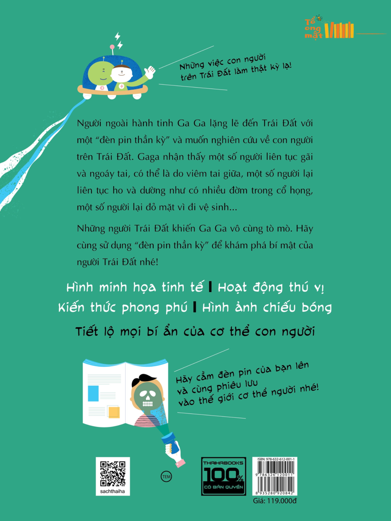 Đèn pin thần kỳ của Ga Ga tập 3 - Khám phá cơn đau của cơ thể người