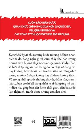 Đọc vị bất kỳ ai: Để không bị lừa dối và lợi dụng