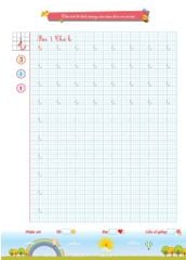 Luyện viết - Hành trang giúp bé tự tin vào lớp 1