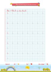 Luyện viết - Hành trang giúp bé tự tin vào lớp 1