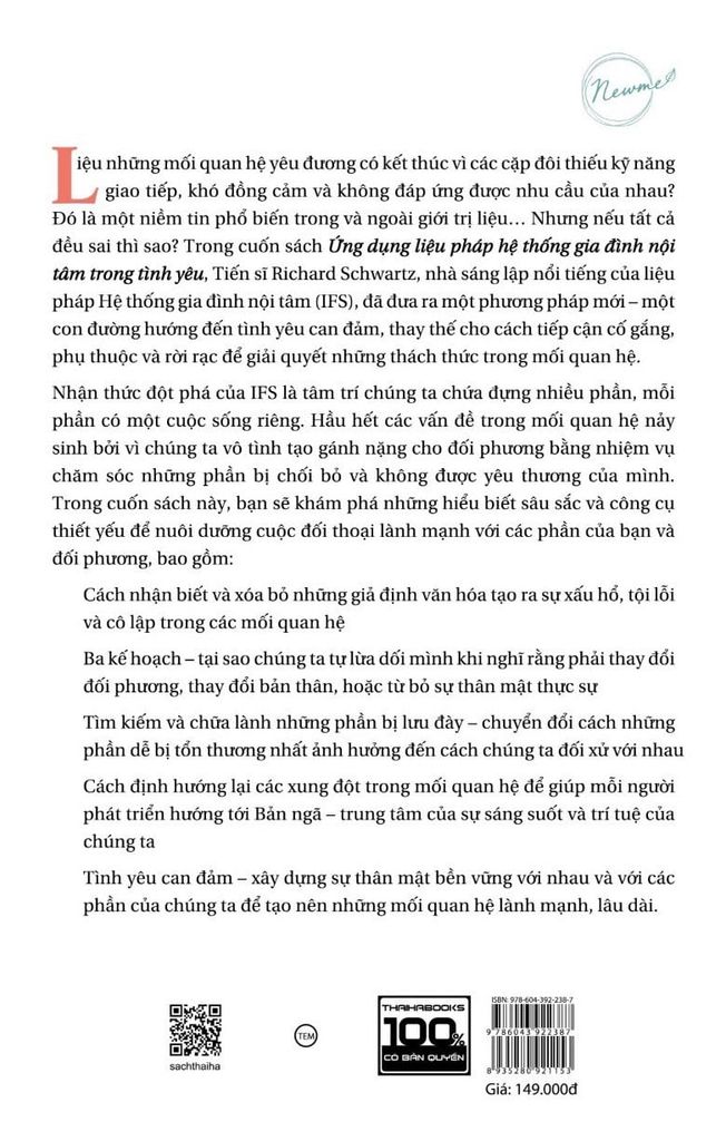 Ứng dụng liệu pháp hệ thống gia đình nội tâm trong tình yêu