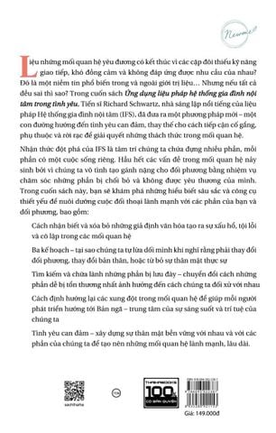 Ứng dụng liệu pháp hệ thống gia đình nội tâm trong tình yêu