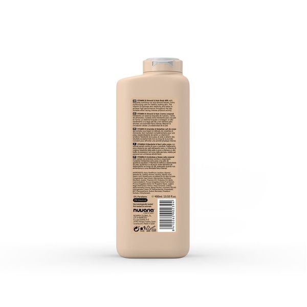 Sữa dưỡng thể Dicora Urban Fit Almonds & Nuts Vitamin B 400ml