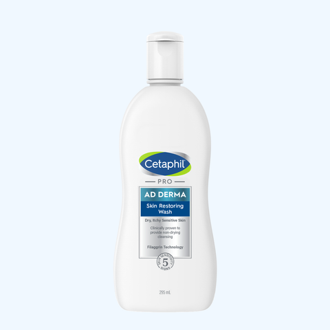 Sữa tắm dưỡng ẩm cho viêm da cơ địa Cetaphil Pro AD Derma Wash 295ml