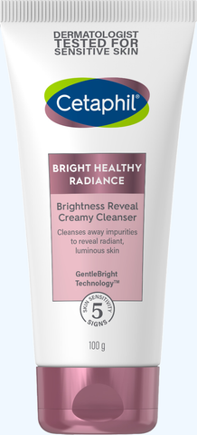 Sữa rửa mặt làm sáng da Cetaphil Bright Healthy Radiance Brightness Reveal Creamy Cleanser 100g
