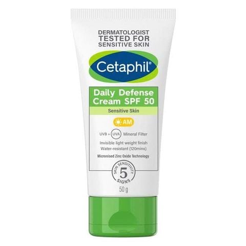 Gel dưỡng da và chống nắng dịu lành hàng ngày dành cho da nhạy cảm Cetaphil Sun SPF 50