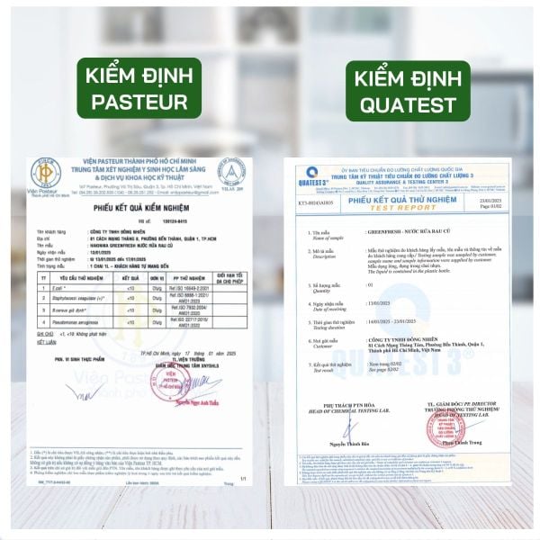 Nước rửa rau củ GreenFresh 1L