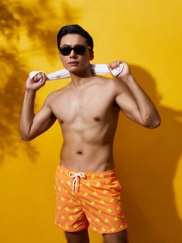 Quần Bơi Nam Pattern Swim Short Aquary (Nhiều Màu | Trơn hoặc Họa Tiết Ngẫu Nhiên)