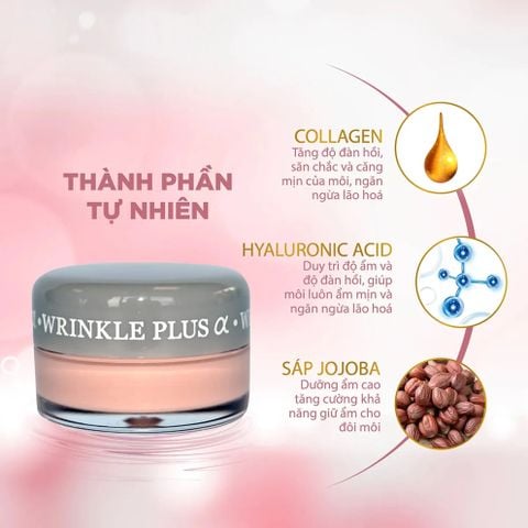 Lót Dưỡng Môi Wrinkle Plus Alpha – Clear Lip Base (10g)