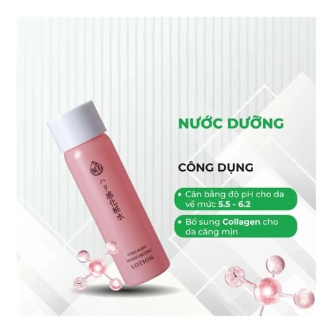 Nước Dưỡng Da Hỗ Trợ Ngăn Ngừa Lão Hóa Uruoi Naris Collagen Moisturizing Lotion 180Ml