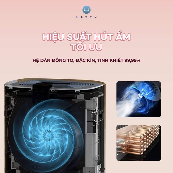 Máy hút ẩm và lọc không khí U Ultty Hercules