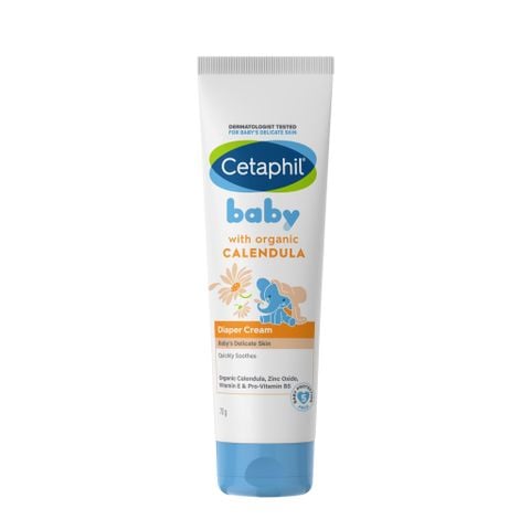 Kem chống hăm tã dịu lành CETAPHIL BABY DIAPER CREAM CALENDULA 70G