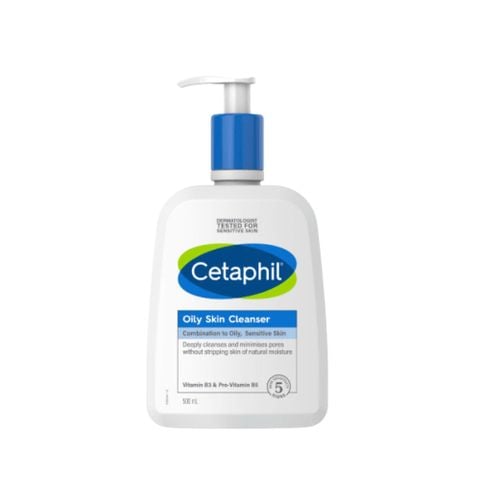 Sữa rửa mặt dịu lành cho da dầu nhạy cảm CETAPHIL OILY SKIN CLEANSER