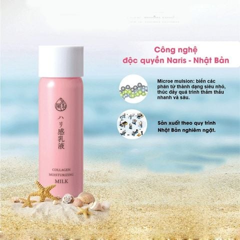 Sữa Dưỡng Da Naris Cosmetics Collagen Ngăn Ngừa Lão Hóa 150ml Collagen Moisturizing Milk