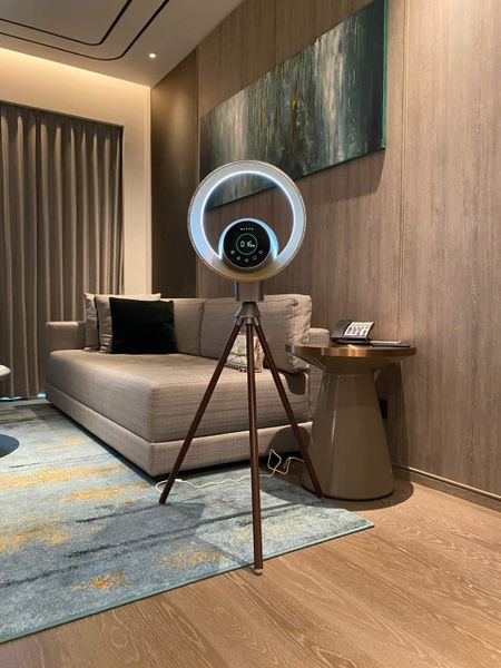 Quạt lọc không khí và khử khuẩn Ultty BB ( Rose Champange & Grey )