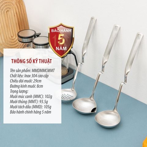 Bộ Muôi Inox Kalpen