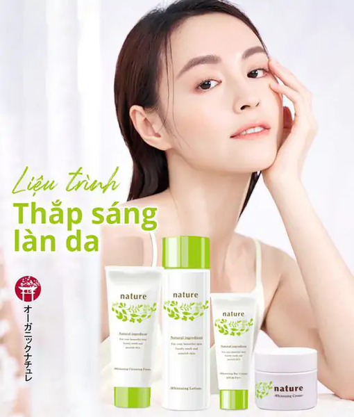 Nước Dưỡng Da Naris Nature Loại Bỏ Tế Bào Chết 2in1 200ml Whitening All Purpose Lotion