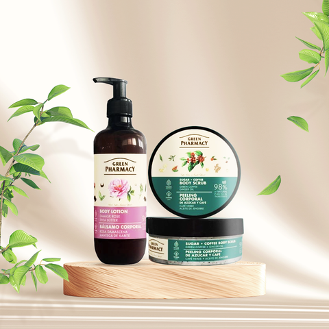 Combo chăm sóc cơ thể Green Pharmacy – Tắm & Dưỡng mềm mịn da