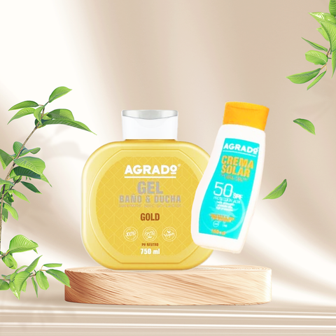 Combo bảo vệ da mùa hè – Sạch mát & chống nắng SPF50