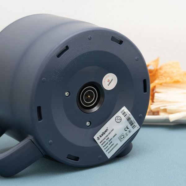 Ca lẩu điện mini đa năng Kalpen 1.8L có khay hấp P6B