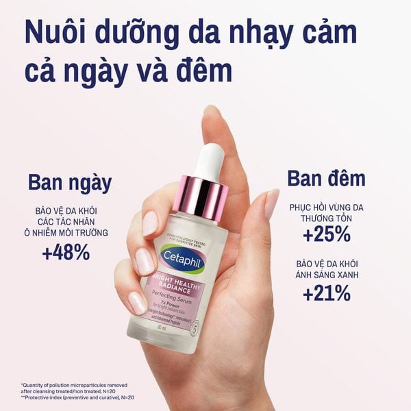Serum dưỡng da CETAPHIL Bright Healthy Radiance Perfecting (Dành cho da nhạy cảm rạng rỡ) 30ml