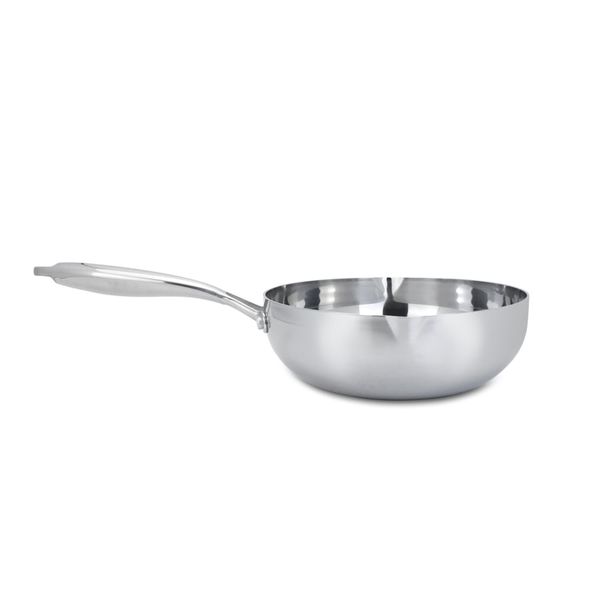 Chảo Inox 304 liền khối miệng rót Kalpen Zenger