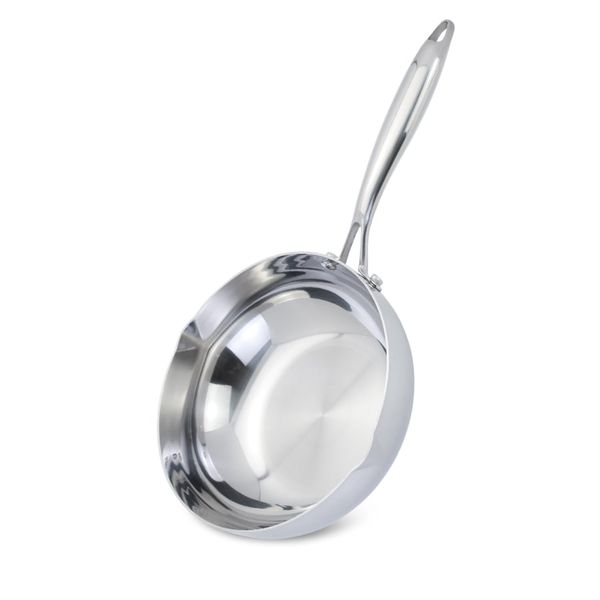 Chảo Inox 304 liền khối miệng rót Kalpen Zenger