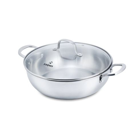 Nồi lẩu Inox 304 liền khối Kalpen KP-8528 28cm