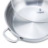 Nồi lẩu Inox 304 liền khối Kalpen KP-8528 28cm