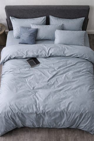 Bộ Drap & Vỏ Chăn Lụa S-Monochrome 160x200 (4 Món) - 16V4LSM014