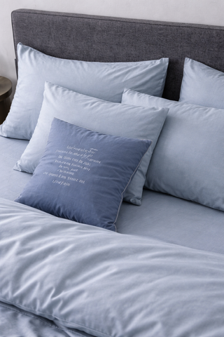 Bộ Drap & Vỏ Chăn Lụa S-Monochrome 160x200 (4 Món) - 16V4LSM014