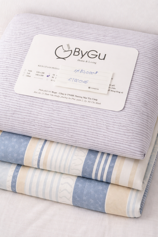 Bộ drap & áo gối lụa Tencel Cotton ByGu 180 x 200cm (4 món) - TCC006