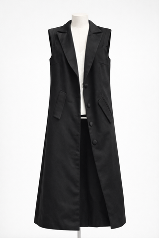 Đầm Nữ Vest Dài Không Tay ( Size M )