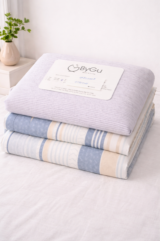 Bộ drap & áo gối lụa Tencel Cotton ByGu 180 x 200cm (4 món) - TCC006