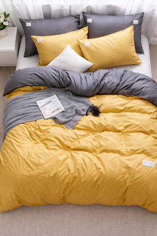 Bộ Drap & Chăn Chần Cotton 180X200 (5 Món)  - 86B18M2011