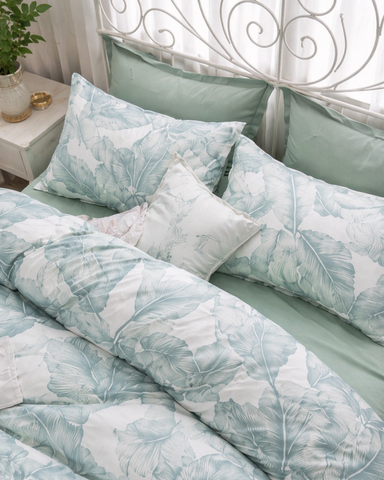 Bộ Drap & Chăn Chần Cotton 180X200 (5 Món) - 86B18M2080