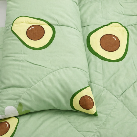 Bộ Drap & Chăn Chần Cotton Bygu 180X200 (5 Món ) - BG18P1032