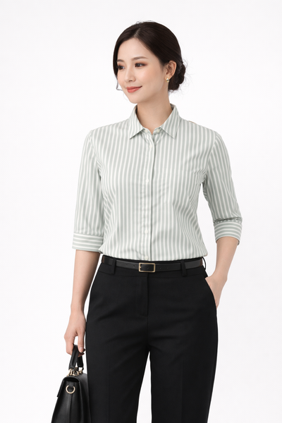 Áo Sơ Mi Nữ Tay Lỡ ( Size S )