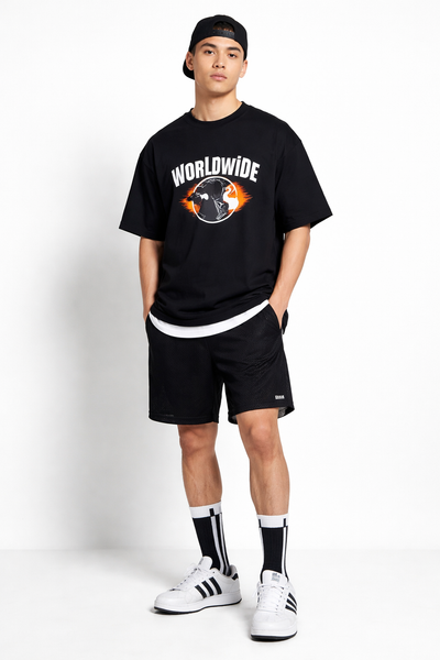 Vớ Thể Thao Unisex Adidas Original 3S Đen Sọc Trắng - FL3694